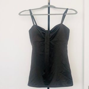 H&M black satin style camisole
